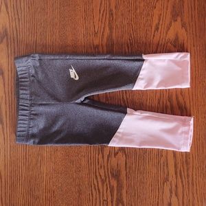 Nike Stretchy Elastic Waist Sport Sweatpants for Toddler Girl Like New Condition